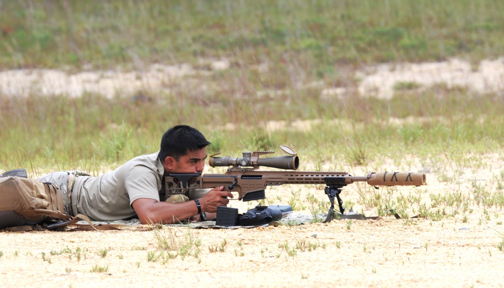 FORT DIX –1 BN 175 INF Familiarization with the MK-22 Sniper Rifle