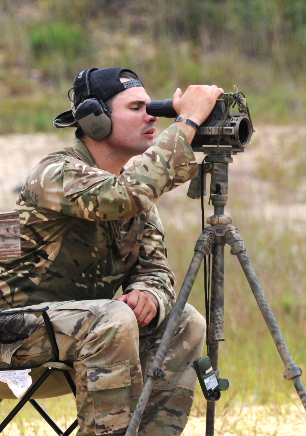 FORT DIX –1 BN 175 INF Familiarization with the MK-22 Sniper Rifle