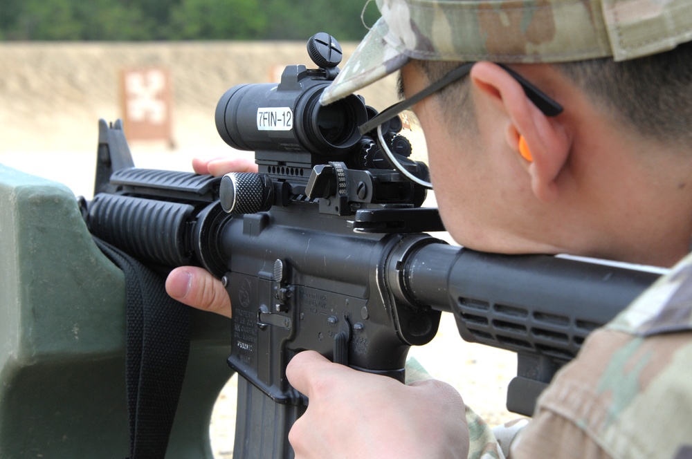 Fort Dix -27 Finance Battalion Zero Range and Table I