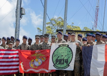 Pacific Marines, French Armed Forces Train in Tahiti