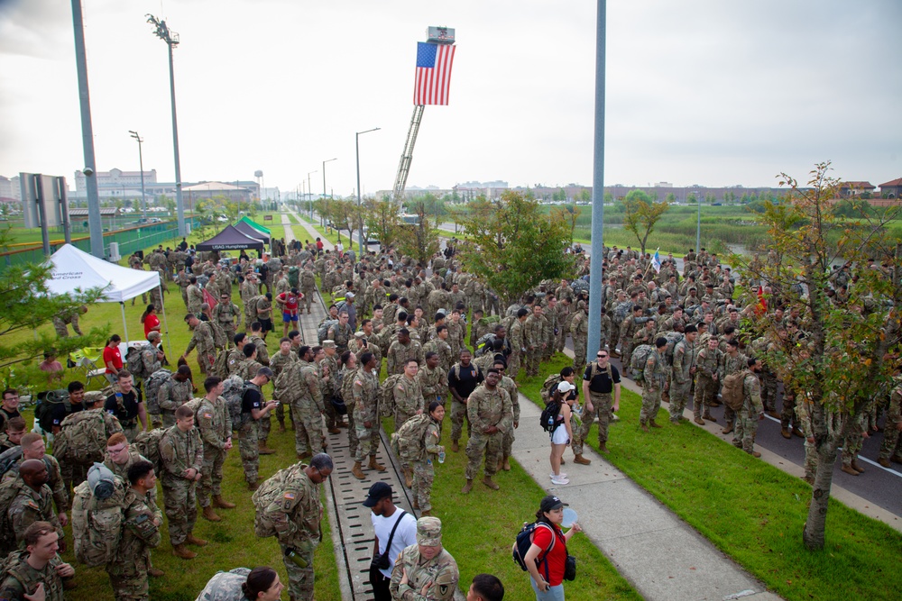 22 Years Later, Soldiers Remember 9/11 During Installation Ruck March