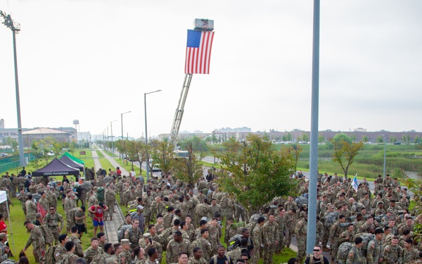 22 Years Later, Soldiers Remember 9/11 During Installation Ruck March