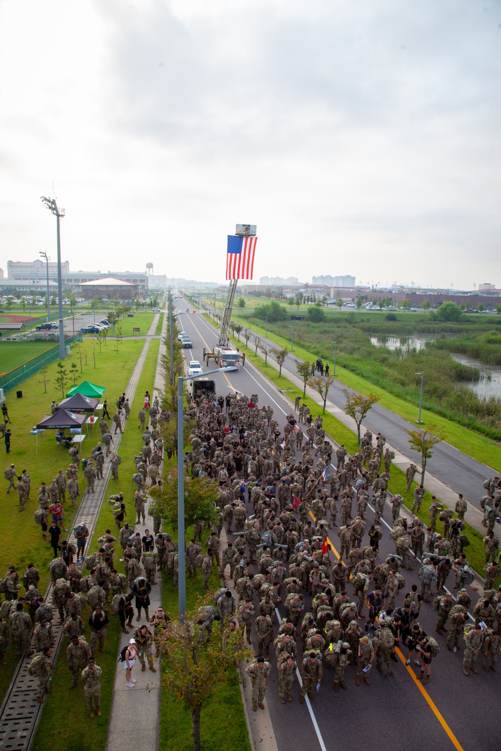 22 Years Later, Soldiers Remember 9/11 During Installation Ruck March