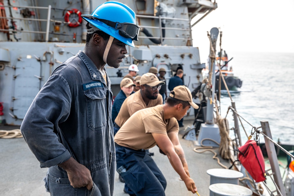 USS McFaul Daily Operations