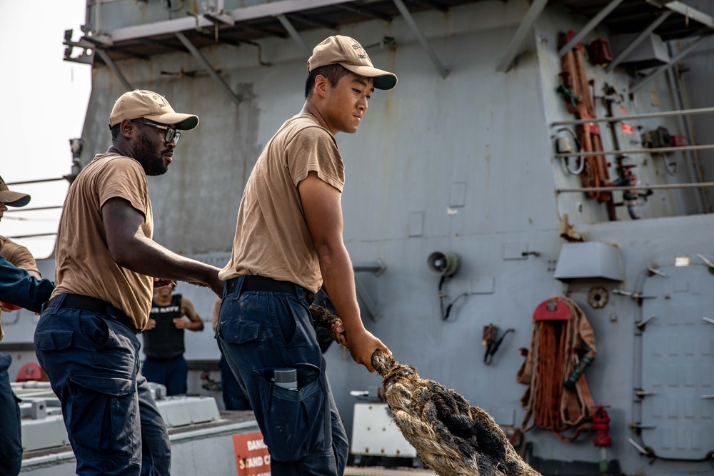 USS McFaul Daily Operations