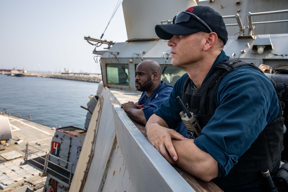 USS McFaul Daily Operations