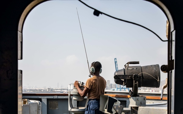 USS McFaul Daily Operations