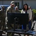 The Honorable Kristyn Jones visits with the 435th Air Ground Operations Wing