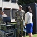 The Honorable Kristyn Jones visits with the 435th Air Ground Operations Wing