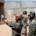 U.S. Army members with the 489th Civil Affairs Battalion,Southern European Task Force, Africa, joined members of the French armed forces for a cross-nation range exercise at their small arms range in Djibouti