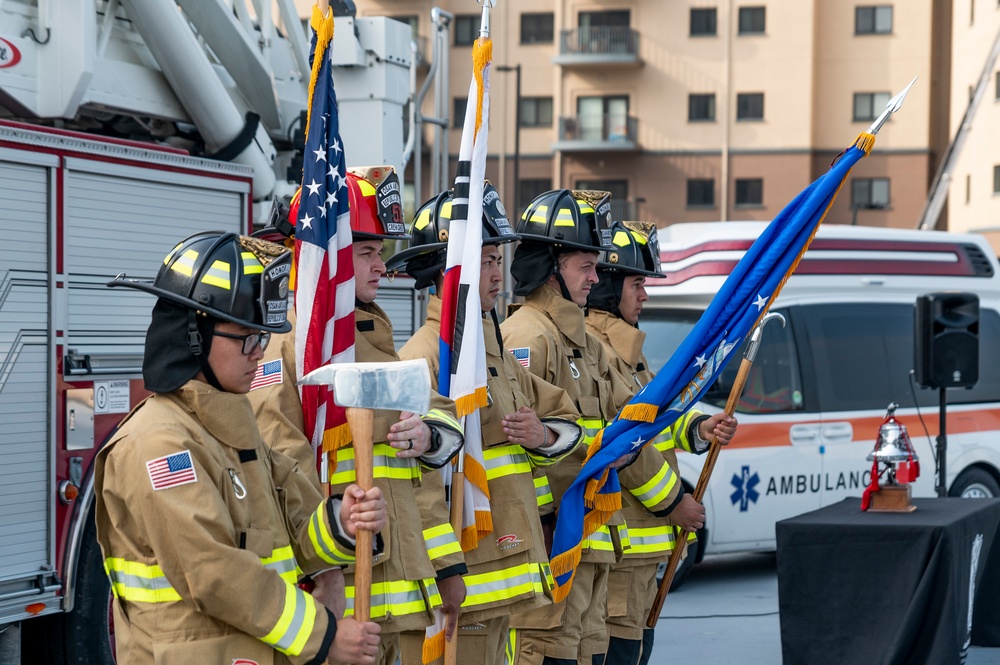 Osan honors 9/11 responders with stair climb