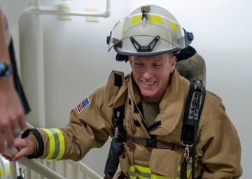 Osan honors 9/11 responders with stair climb
