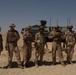 U.S. Army Soldiers and U.S. Marines pose alongside their Egyptian military service counterparts before a rehearsal for a combined live fire exercise during exercise Bright Star 2023