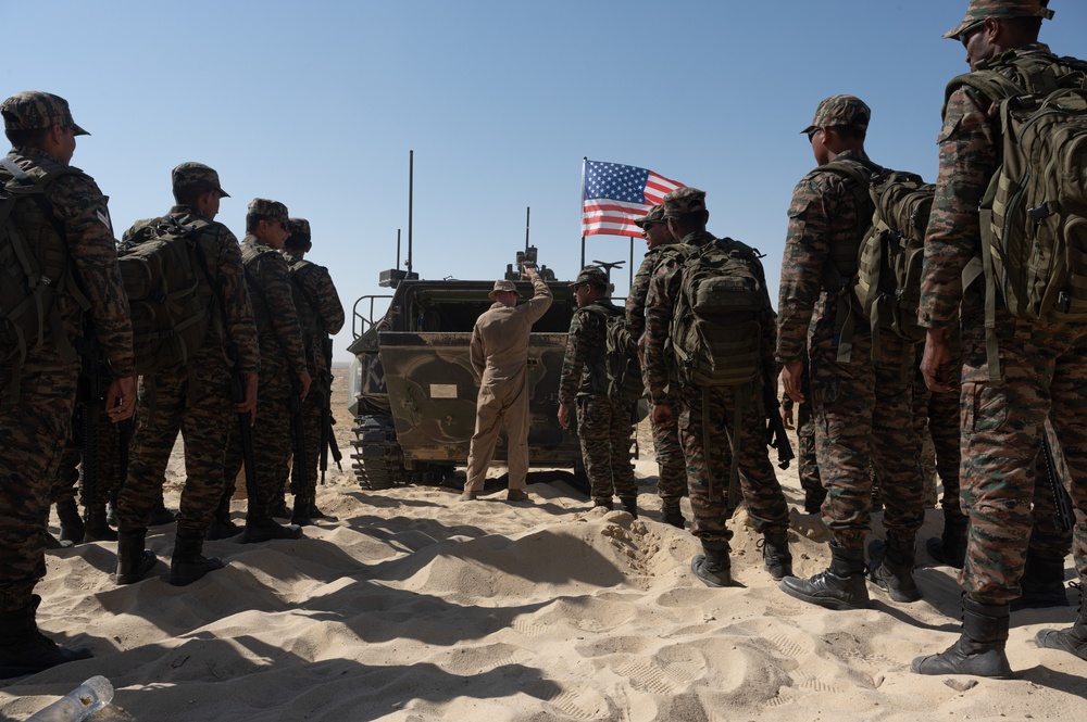 CENTCOM and Partner Nations Participate in Joint CALFEX at Bright Star 2023