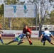 MRF-D plays rugby against the Darwin Stray Cats