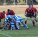 MRF-D plays rugby against the Darwin Stray Cats