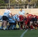 MRF-D plays rugby against the Darwin Stray Cats