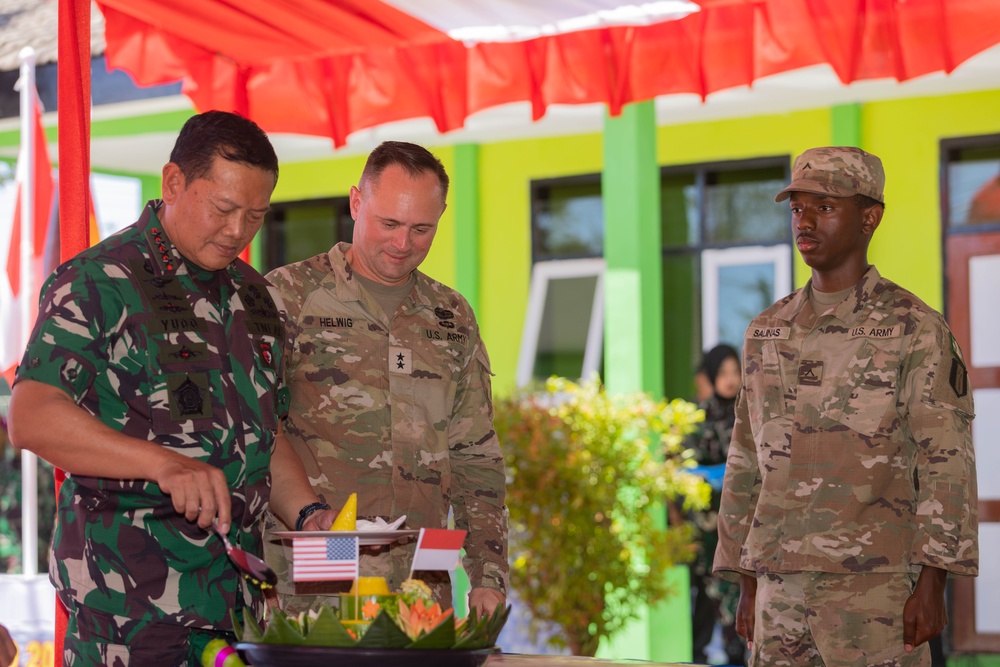 130th Engineer construction projects ribbon cutting