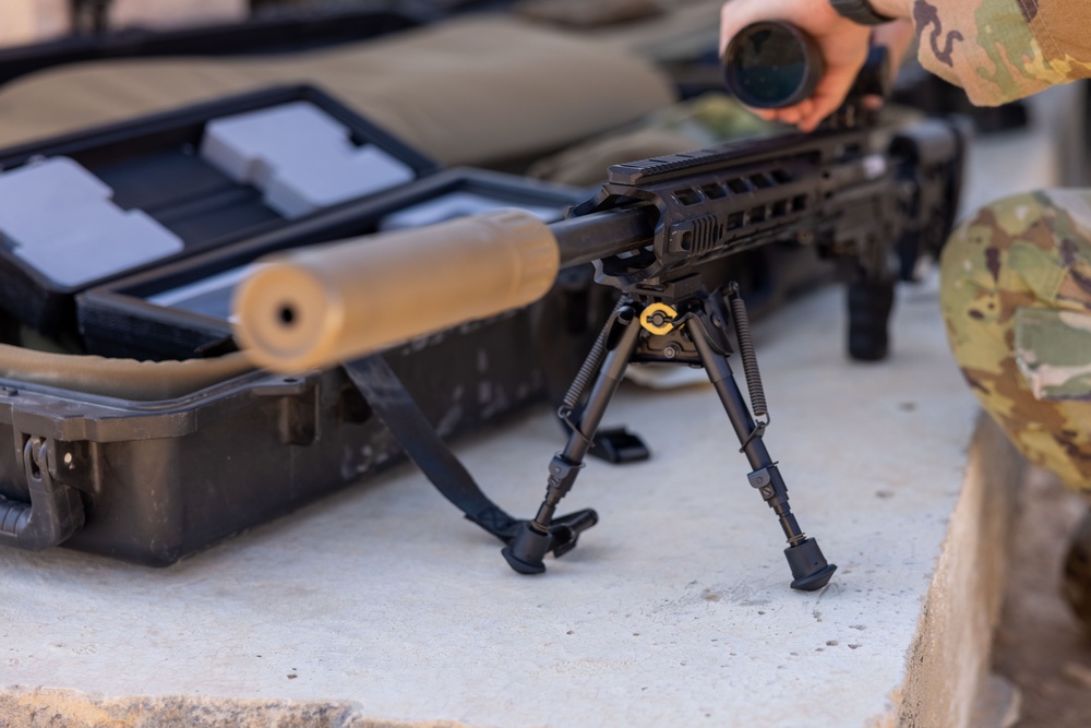 Bright Star 23: Partner Nation Service Members Conduct in Sniper Range