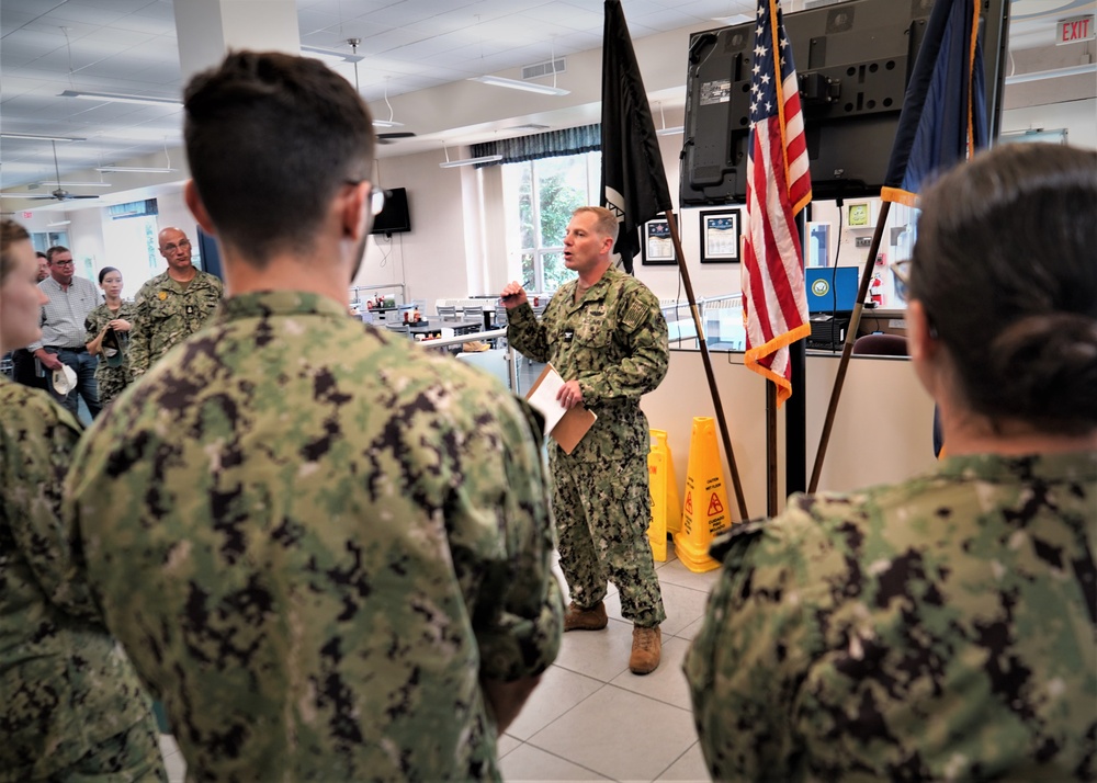 Installation Commander Holds First Quarters Since Taking Charge