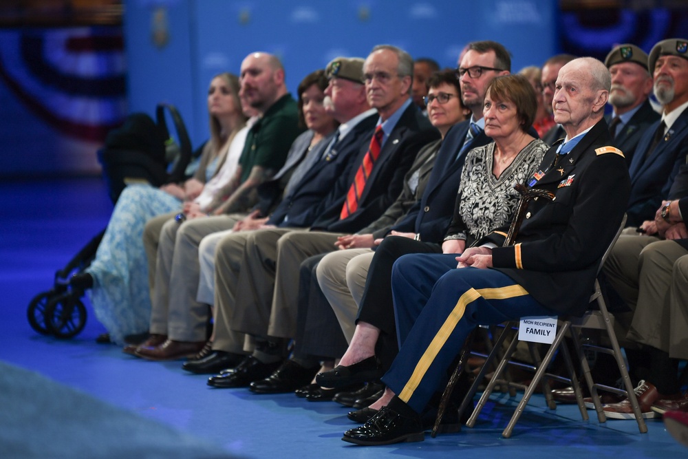 Hall of Heroes Induction Ceremony in honor of Capt. Larry L. Taylor