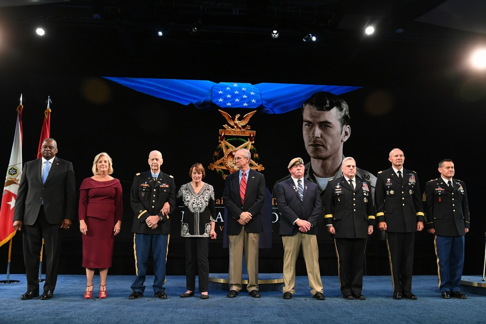 Hall of Heroes Induction Ceremony in honor of Capt. Larry L. Taylor