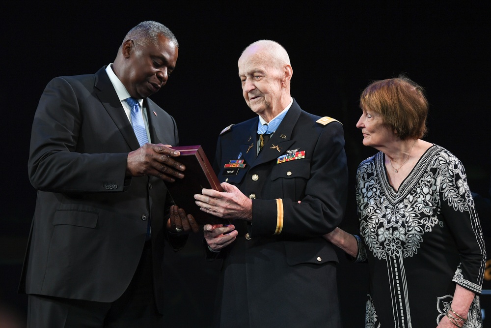 Hall of Heroes Induction Ceremony in honor of Capt. Larry L. Taylor