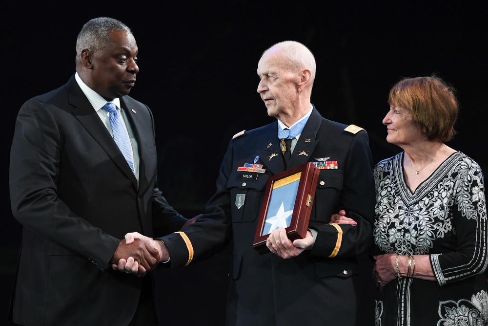 Hall of Heroes Induction Ceremony in honor of Capt. Larry L. Taylor