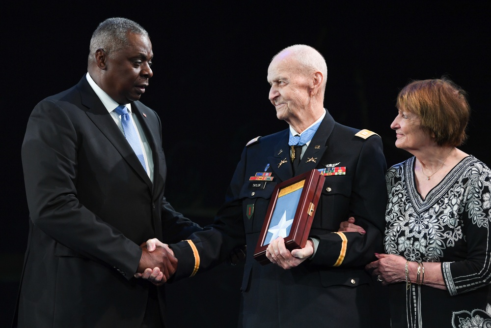 Hall of Heroes Induction Ceremony in honor of Capt. Larry L. Taylor