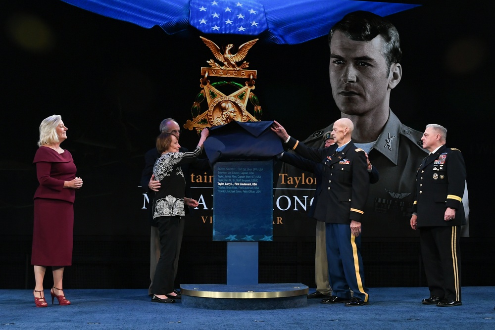 Hall of Heroes Induction Ceremony in honor of Capt. Larry L. Taylor