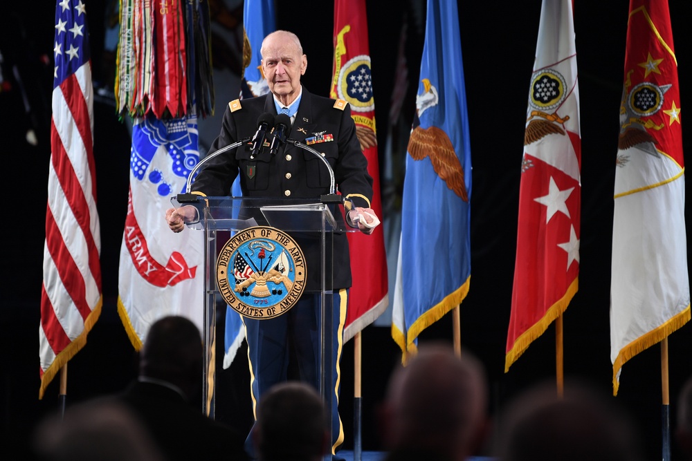 Hall of Heroes Induction Ceremony in honor of Capt. Larry L. Taylor