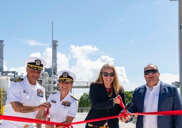 GITMO Power Plant Ribbon Cutting