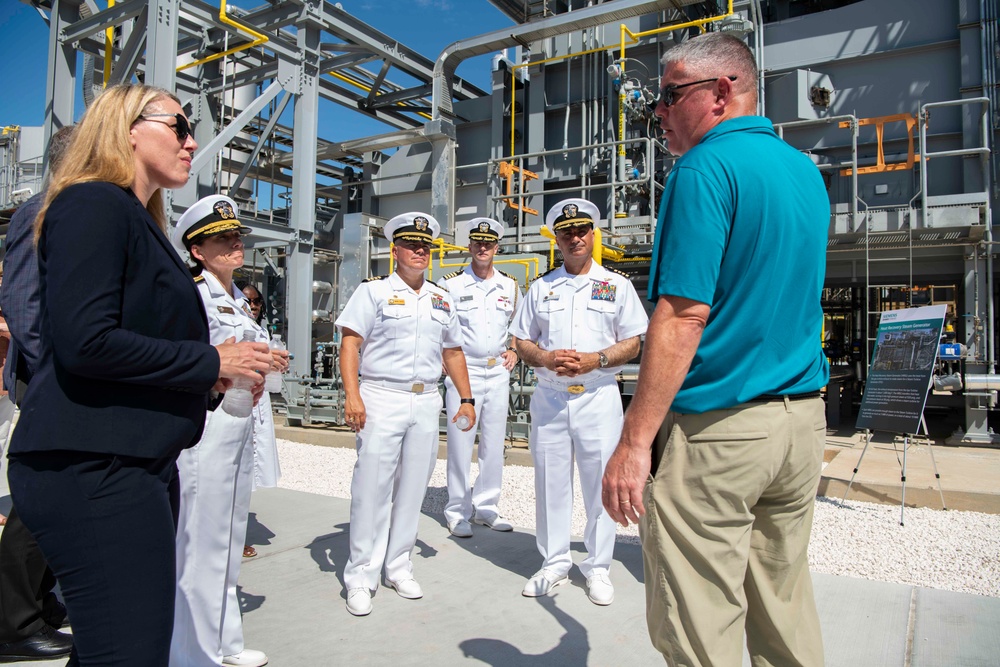 GITMO Power Plant Ribbon Cutting