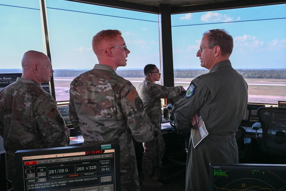 18th AF commander visits Black Knights