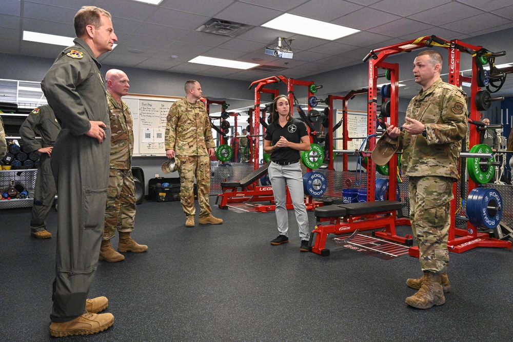 18th AF commander visits Black Knights