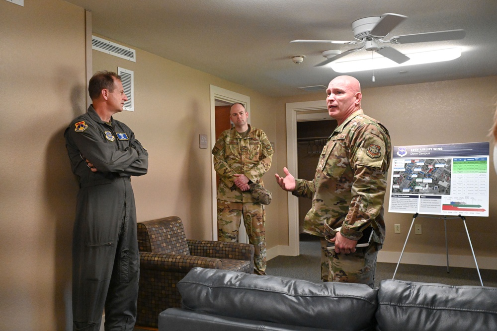 18th AF commander visits Black Knights