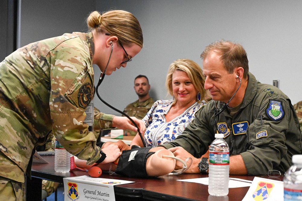 18th AF commander visits Black Knights