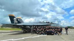 VFA-103 Participates in Pittsburgh Steelers Home Opener Flyover