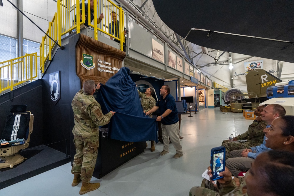 Air Mobility Museum unveils new AFMAO exhibit with personal effects from Operation Colony Glacier