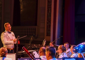 Navy Band Northeast performs at the Strand Center for the Arts