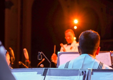 Navy Band Northeast performs at the Strand Center for the Arts