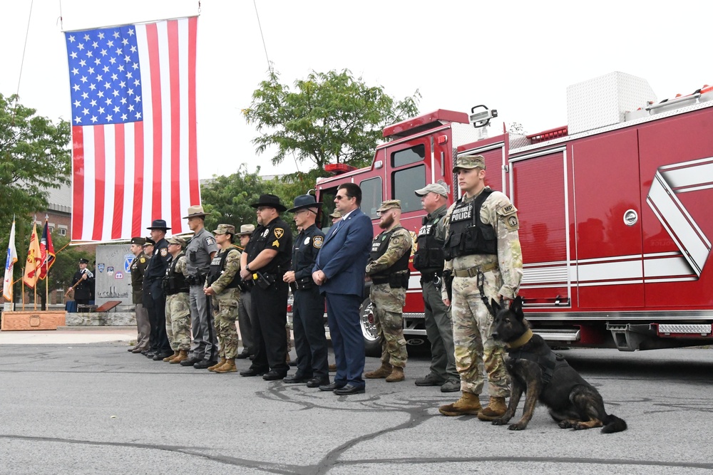 Twenty-two years after 9/11, Fort Drum community members still gather to reflect, remember