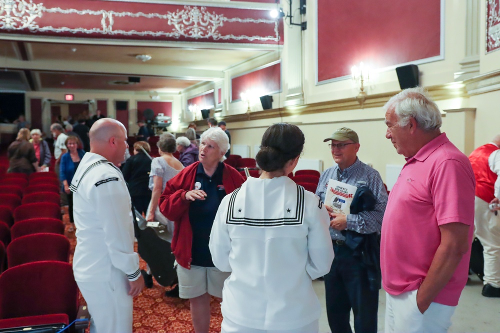 Navy Band Northeast performs at the Strand Center for the Arts