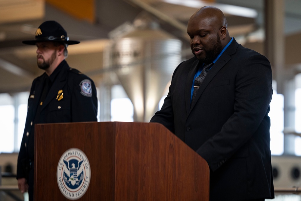 Joint Service honor guardsmen participate in RDU 9/11 ceremony
