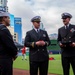 Abraham Lincoln Sailor reenlists at Petco Park