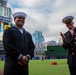 Abraham Lincoln Sailor reenlists at Petco Park