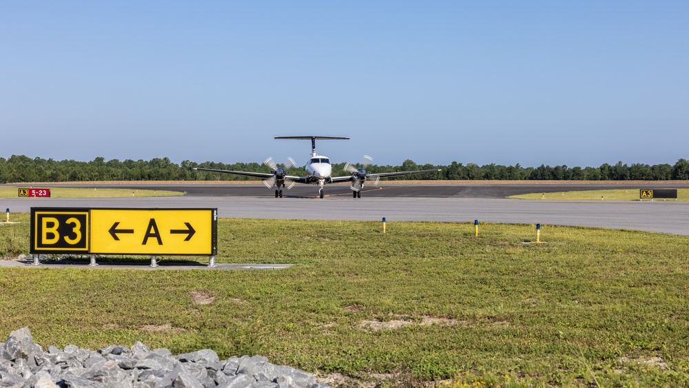 Department of Defense Contributes to Local Airport Runway Rehab Project