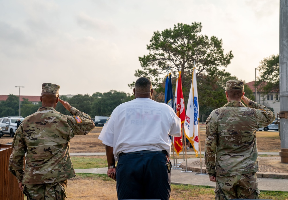 Fort Sam Houston honors 22nd anniversary of 9/11