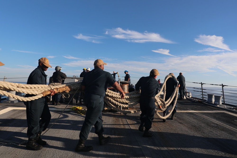 USS Paul Ignatius Arrives in Rostock, Germany