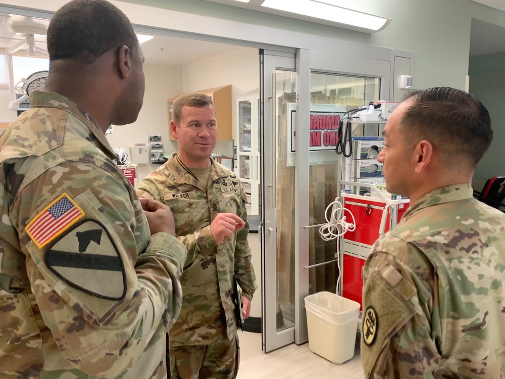 Blanchfield Army Community Hospital welcomes 101st Airborne Division leaders